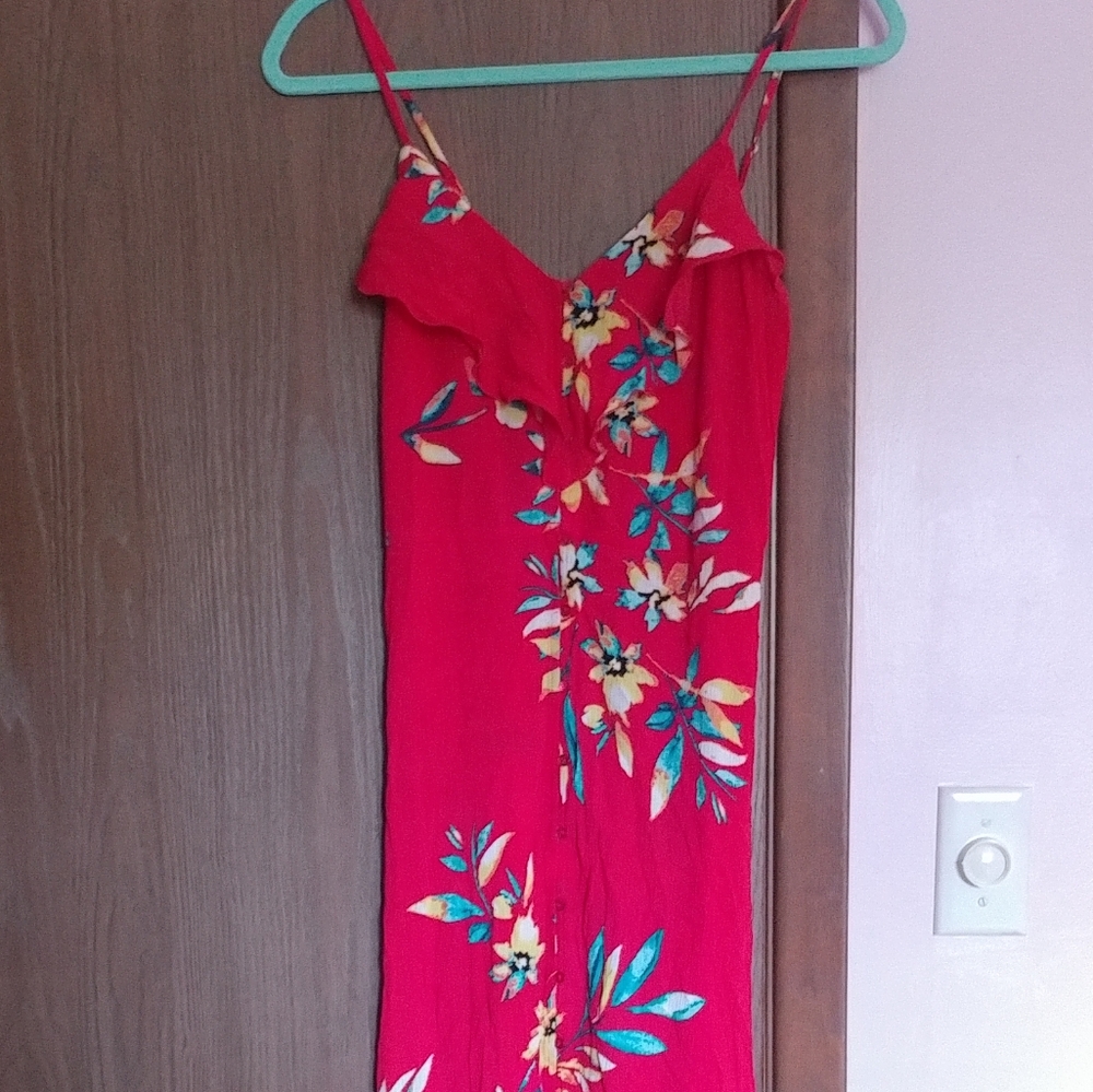 Express Floral maxi dress size S